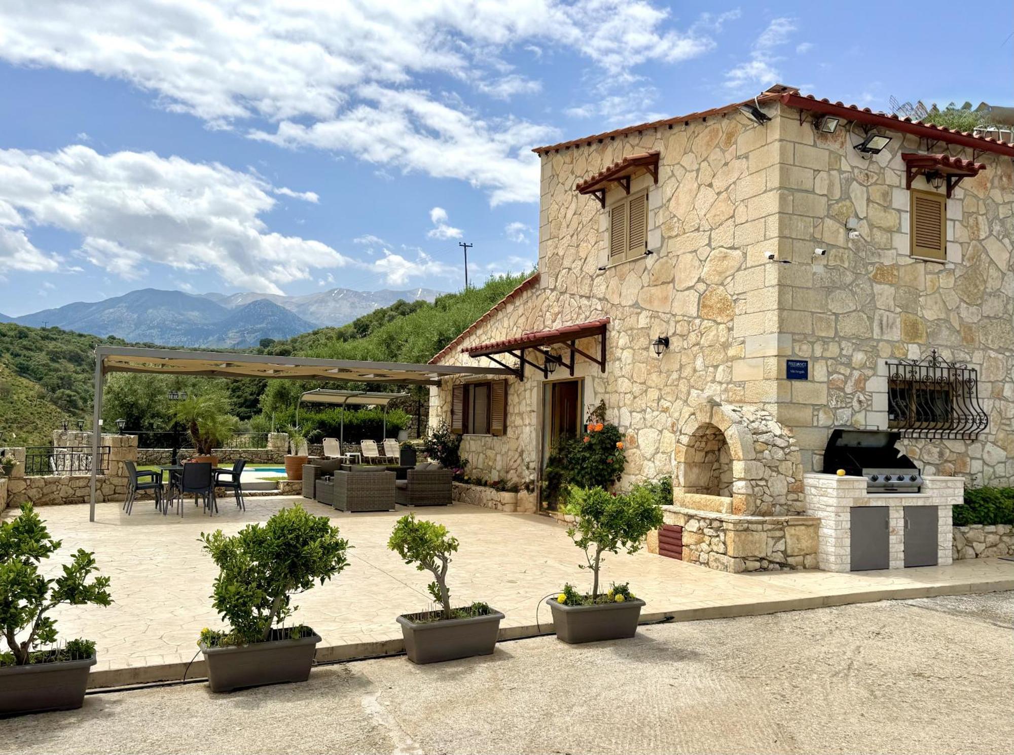 Villa Vangelis Stylos Crete Számonasz Kültér fotó